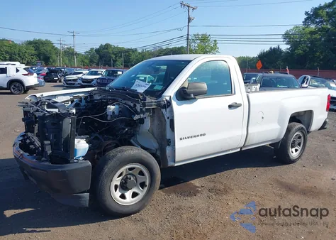 2014 Chevrolet Silverado C1500 из США, поврежденный, VIN 1GCNCPEH2EZ343660